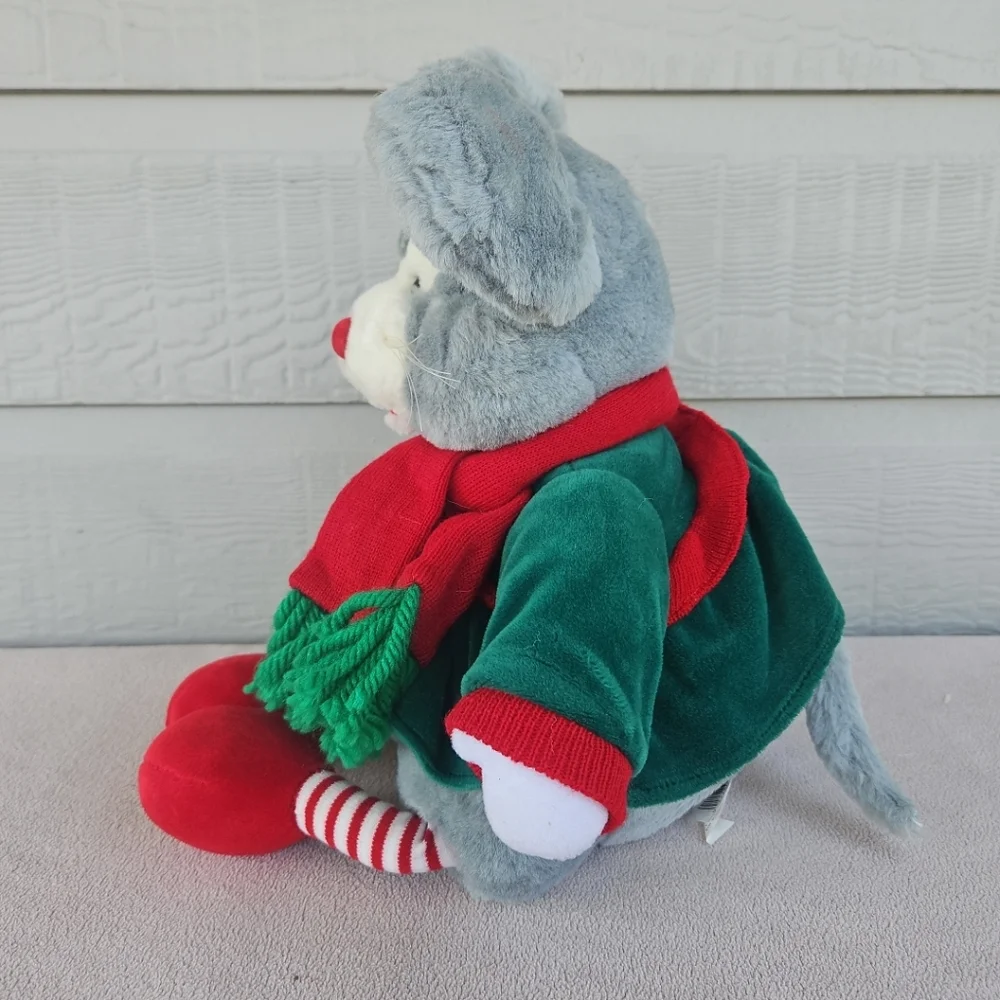 Commonwealth Christmas Mouse Plush 17